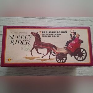 💋VINTAGE Surrey Rider Toy with Realistic Action 💋